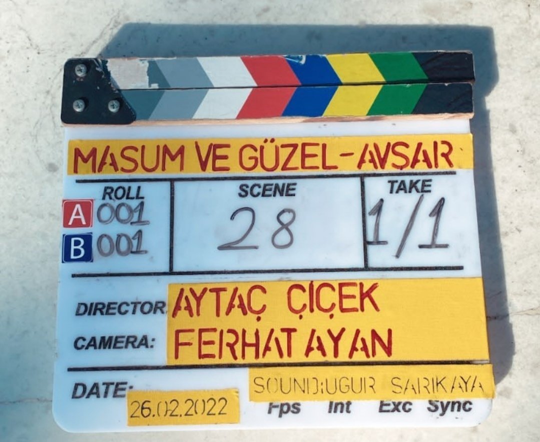 As filmagens de Masum ve Güzel, que reunirá Bahar Şahin com seus fãs, já  começaram!