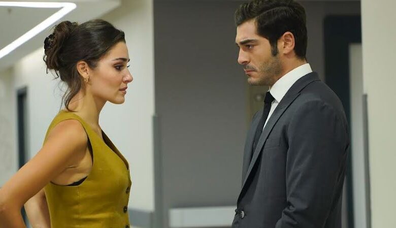 When Burak Deniz and Hande Erçel met again in the series after seven years, a big change occurred!